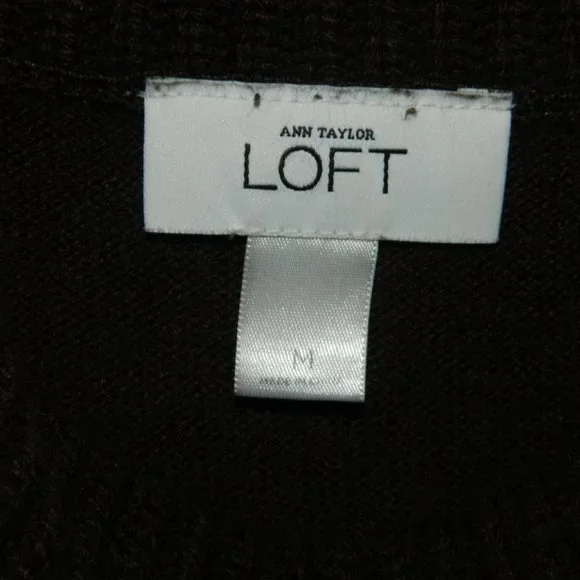 Ann Taylor Loft Cowl Neck Sweater Size M (JJ-21) - Picture 3 of 5